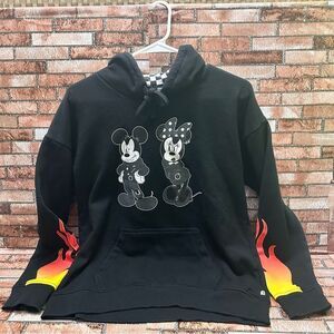 VANS X Disney Punk Mickey Mouse & Minnie 90’s Pullover Hoodie S